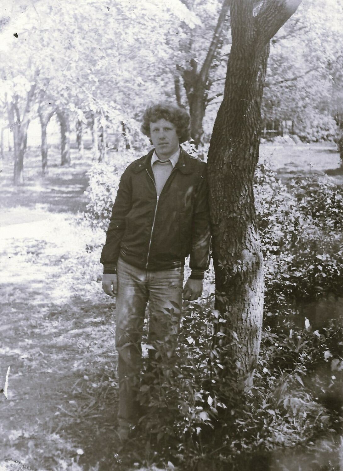 Фото - Герман Кулев весной 1976г.